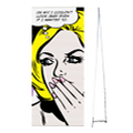 De 100x215 4screen popup banner is voor puur gebruiksgemak en langdurig gebruik