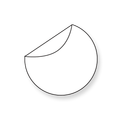 ronde stickers drukken 20 cm