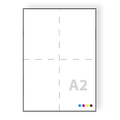 a2 posters drukken op 130grs satin