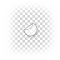 ronde transparante stickers drukken 9 cm
